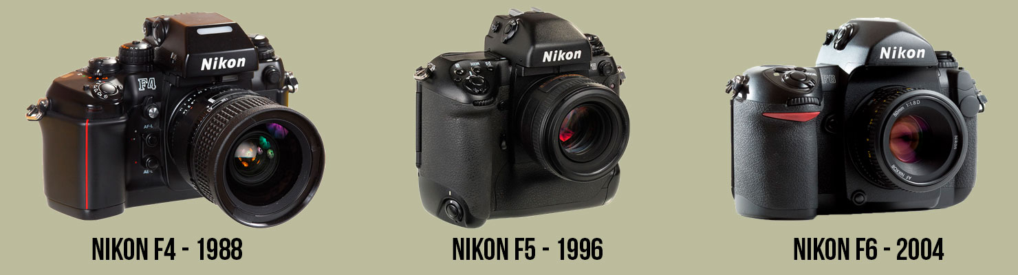 Nikon F4 F5 y F6